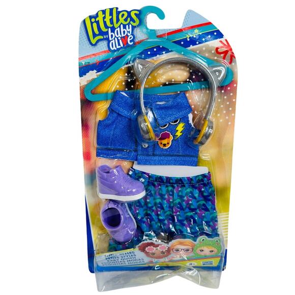 5 for $25| Baby Alive Littles Styles Baby Outfit: Bounce to the Beat outfit 2019 - Picture 1 of 6